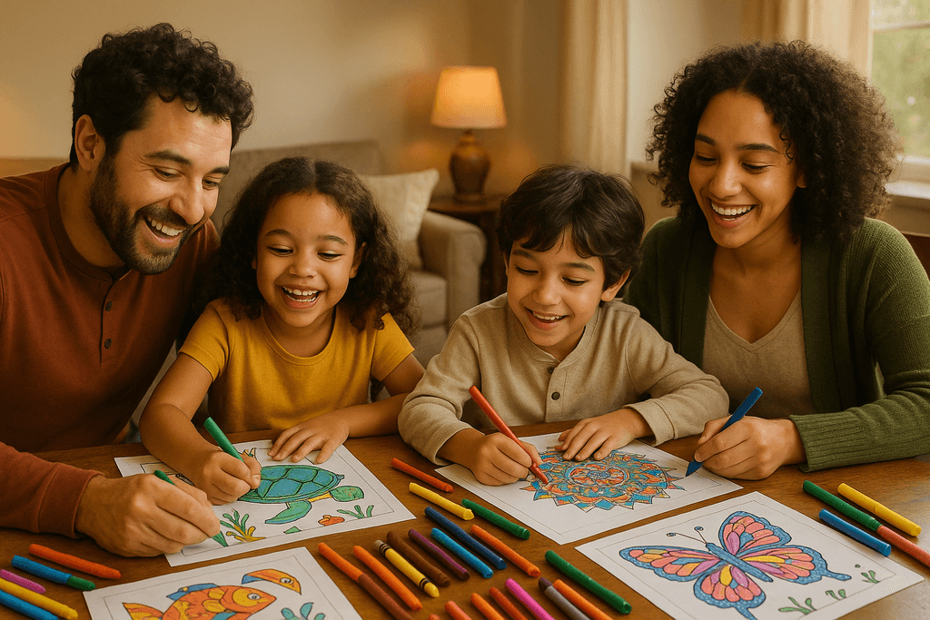 Benefits of Coloring for Kids and Adults