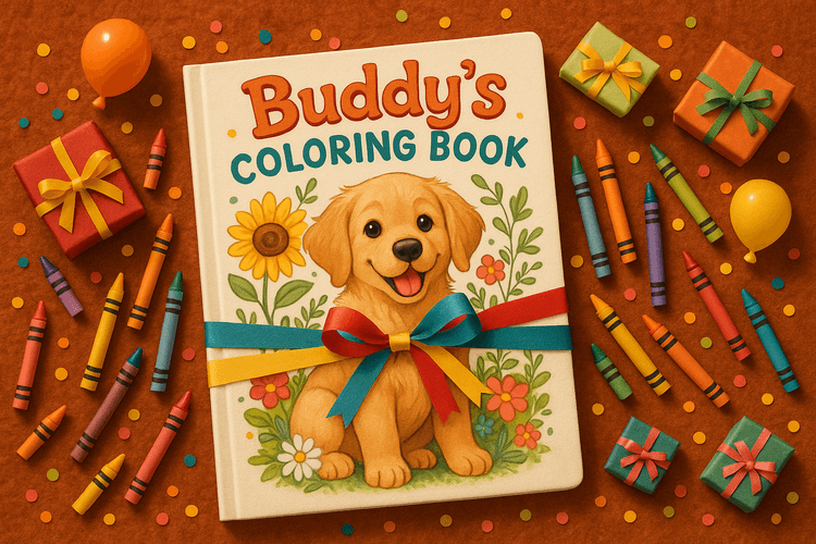 Why Coloring Books Make the Perfect Personalized Gift