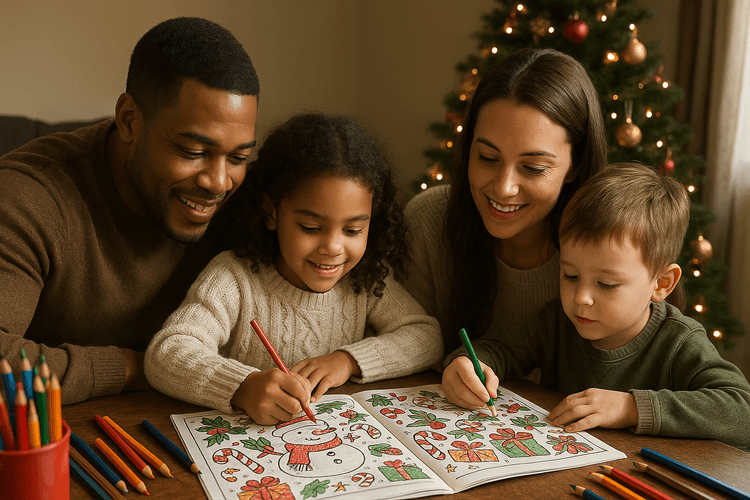 Creating Personalized Coloring Books for Holiday Gifts