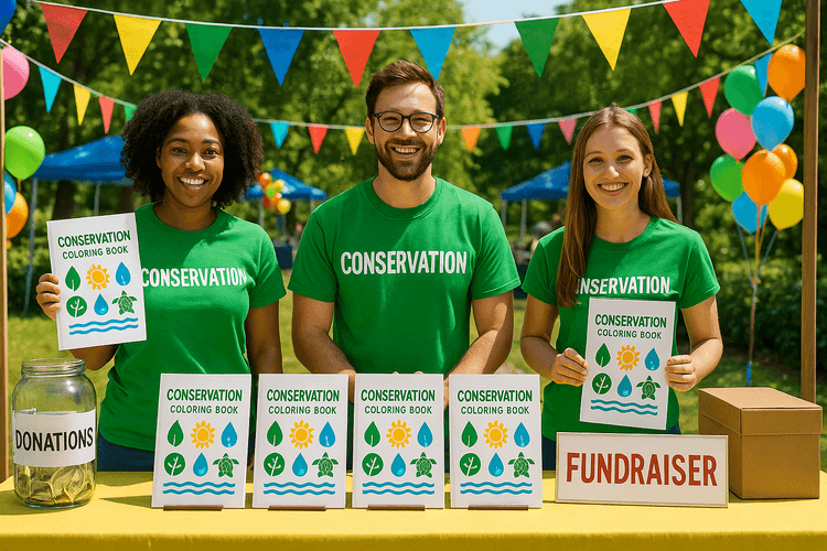 How Nonprofits Can Use Custom Coloring Books for Fundraising