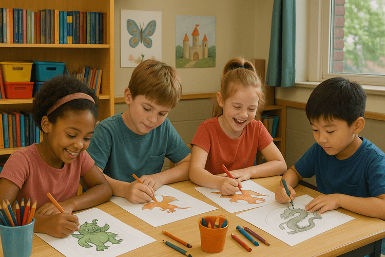 How Coloring Pages Boost Creativity in Kids