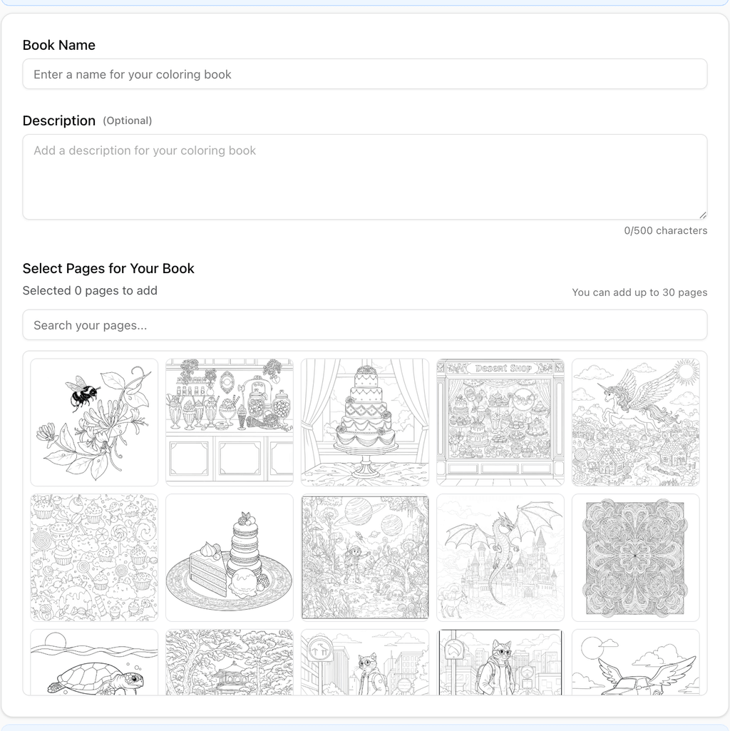 Create Book