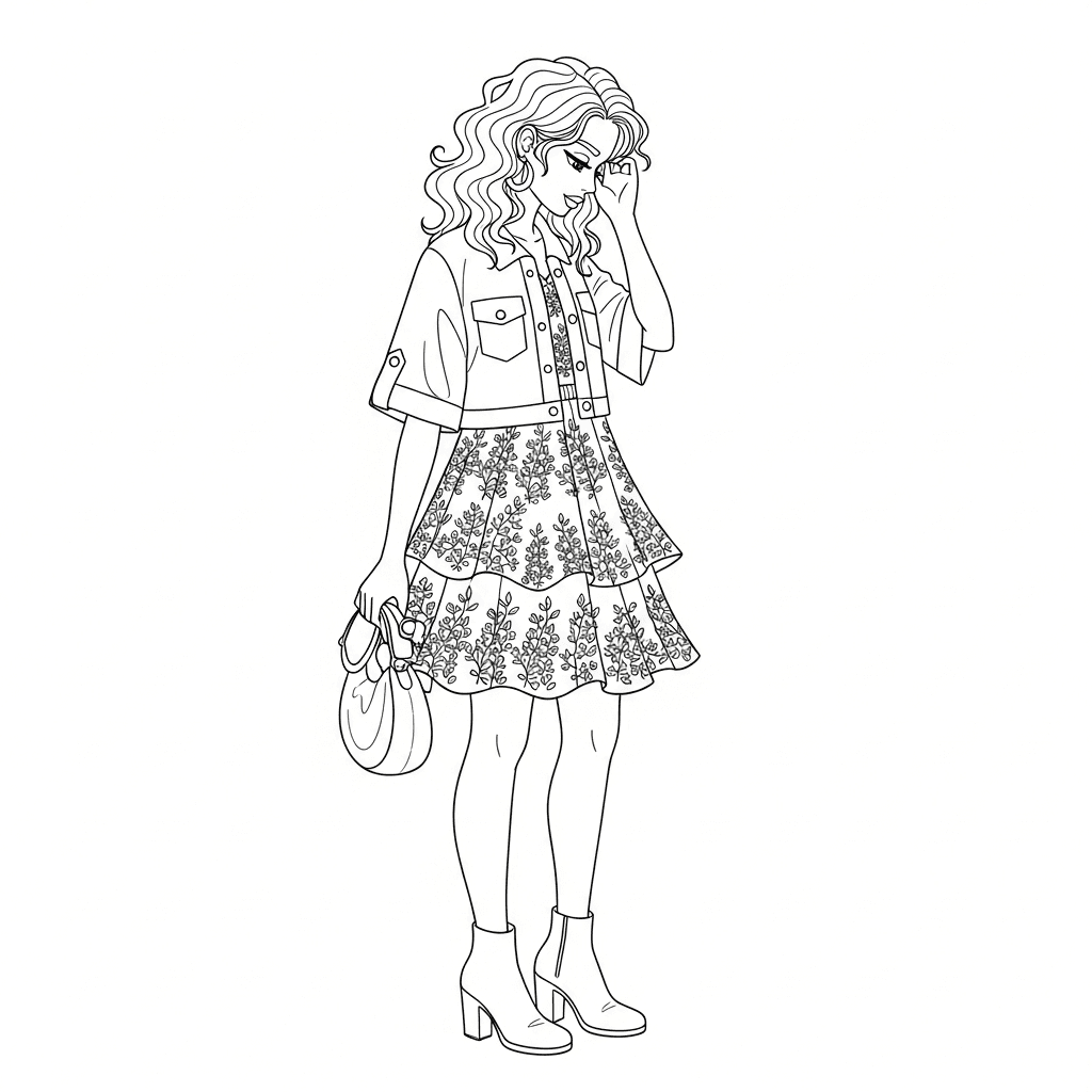 Stylized Fashion Figure