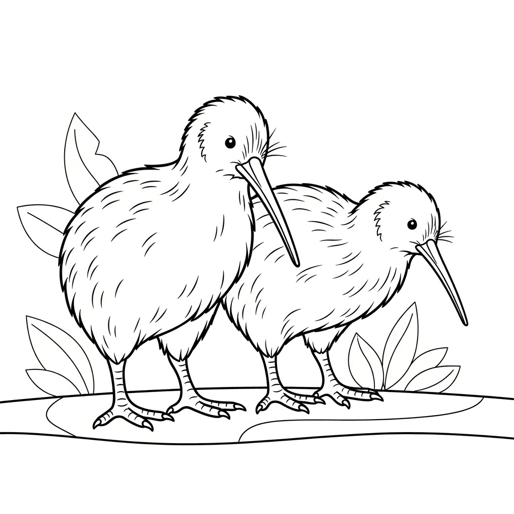 Two Friendly Kiwis