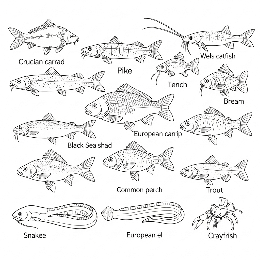 River and Lake Creature Gallery