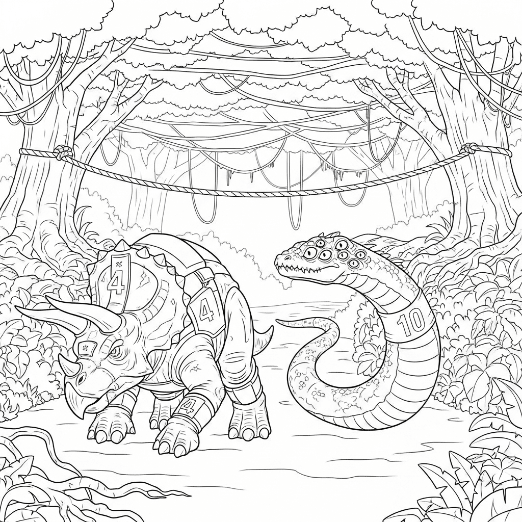 Jungle Creature Race