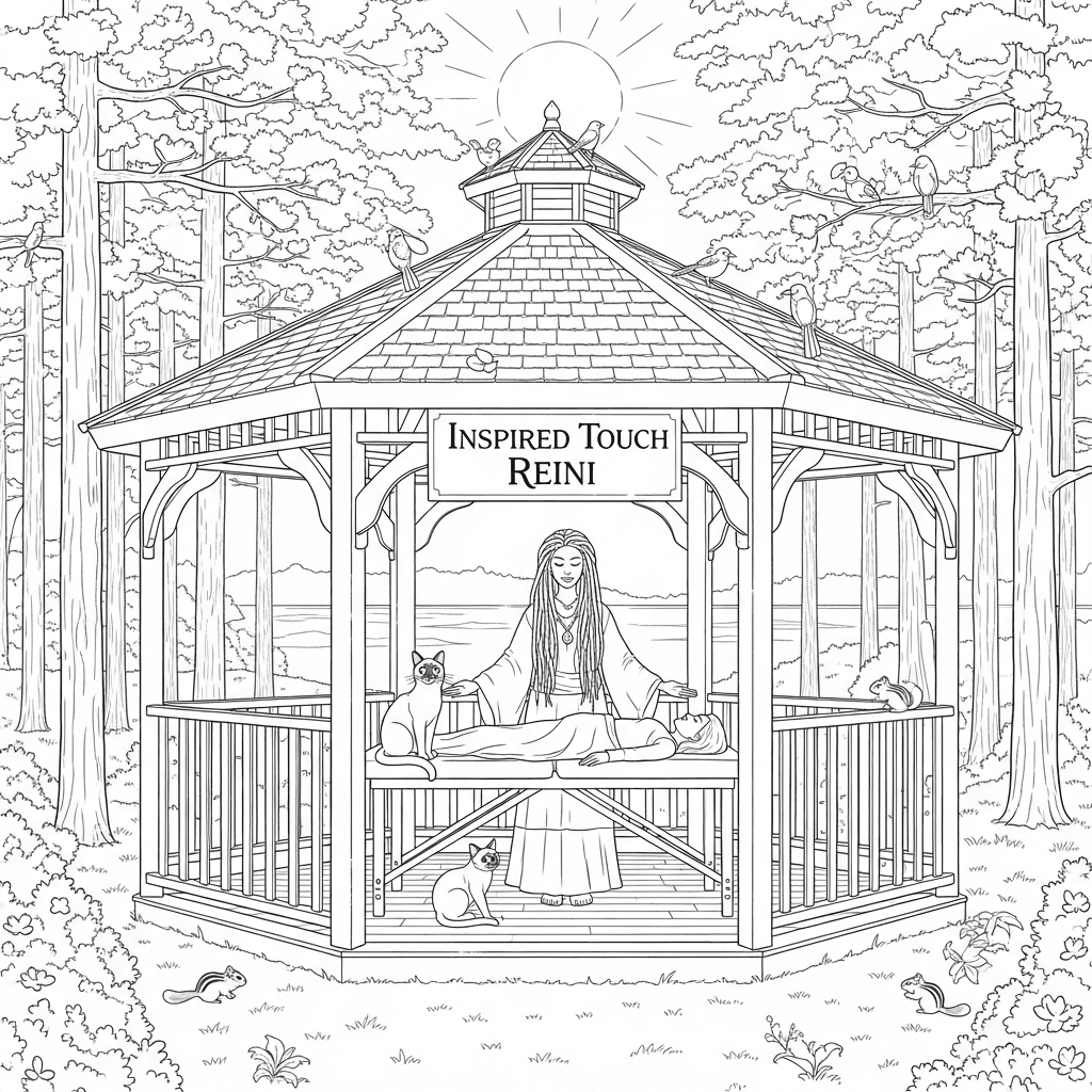 Serene Forest Reiki Gazebo