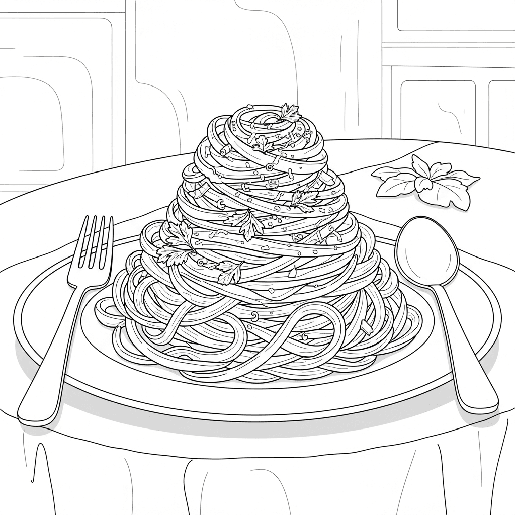 Delicious Fettuccine Dinner