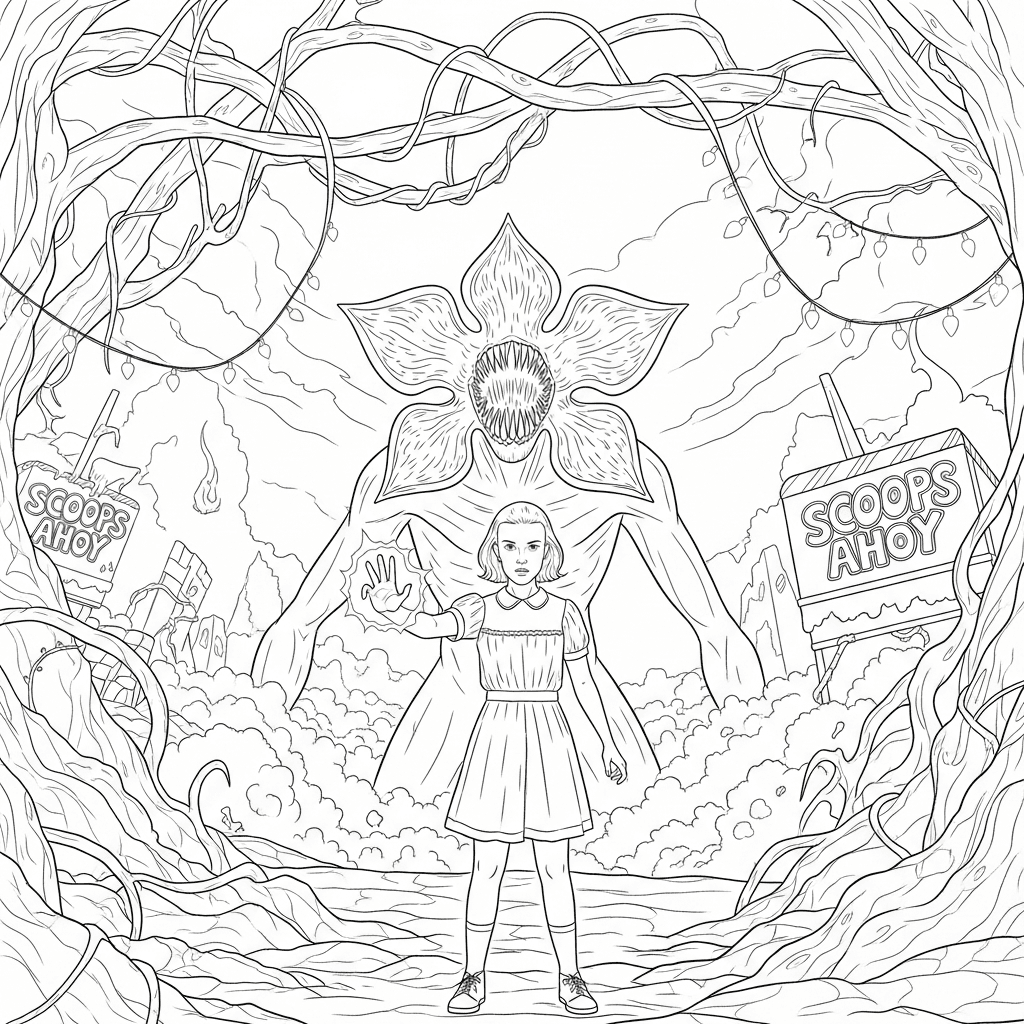 Stranger Things Upside Down Encounter