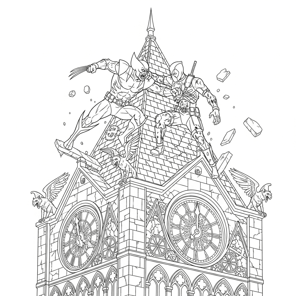 Zombie Hero Clock Tower Clash