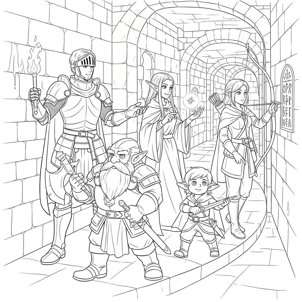 Dungeon Adventurers' Journey