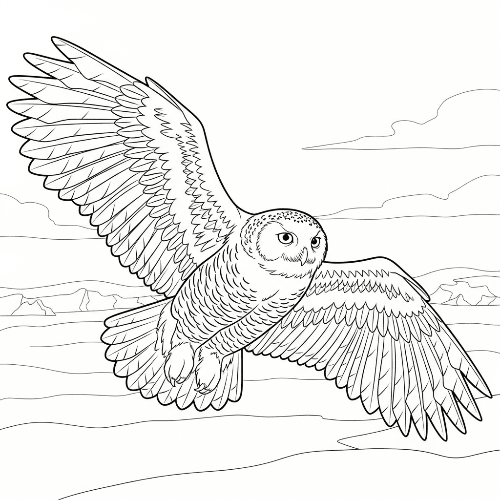 Majestic Cannabis Snowy Owl Flight