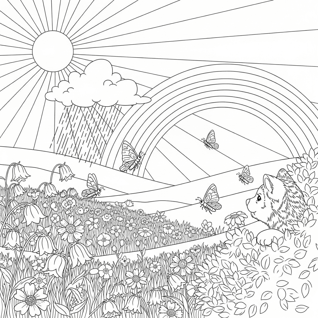 Rainbow Meadow Delights