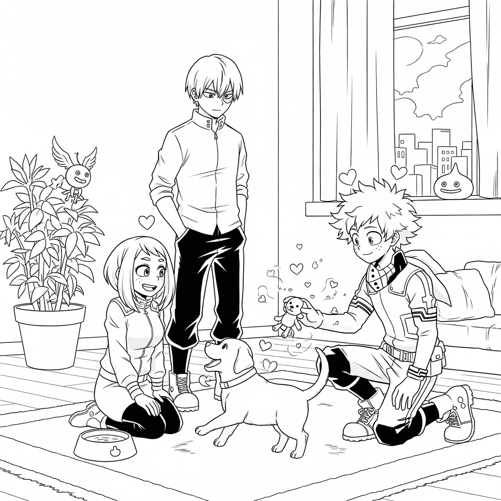 Heroes and Puppy Playtime