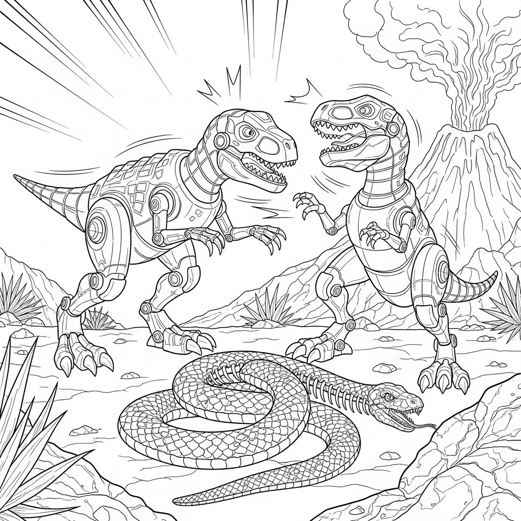 Roboalive Dino Carcass Clash
