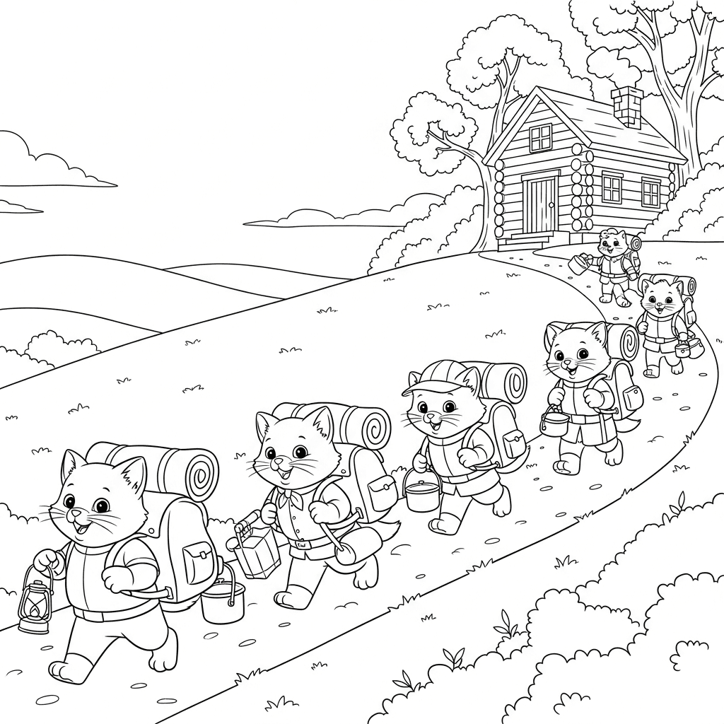 Kitten Hikers Mountain Retreat