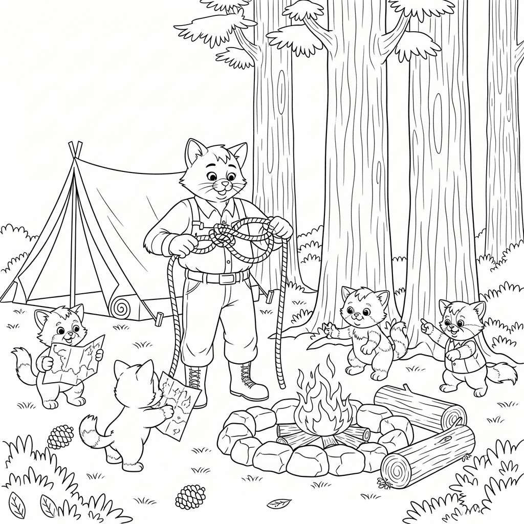 Wilderness Kitten Survival Camp