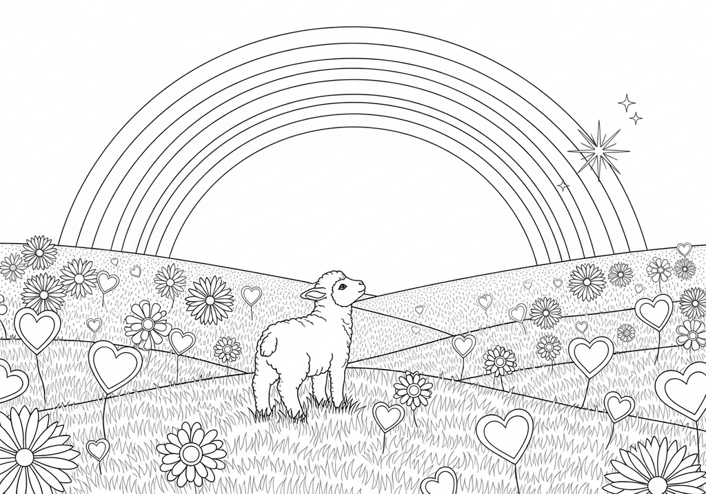 Rainbow Arch and Lamb