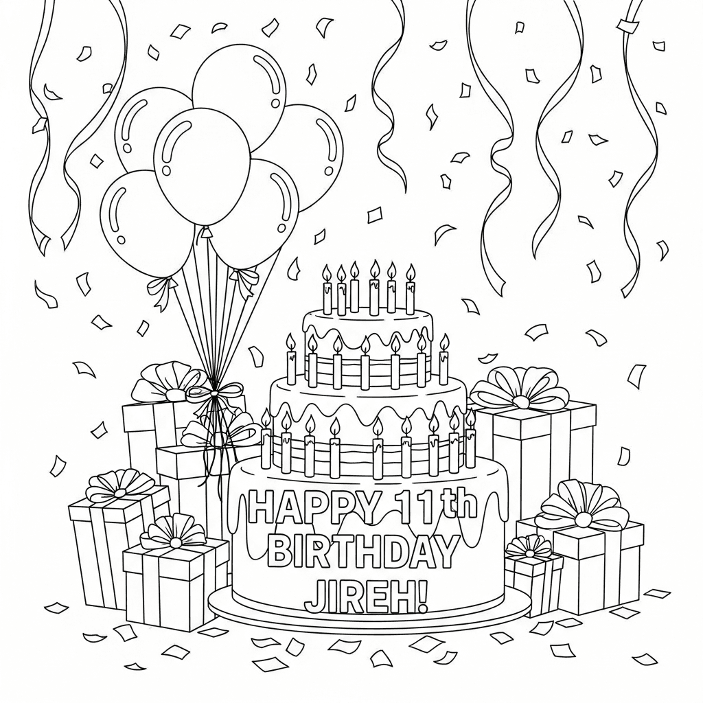 Jireh's Eleventh Birthday Celebration