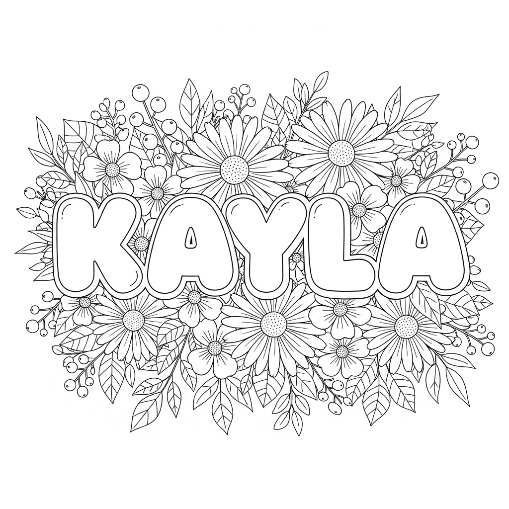KAYLA Floral Name