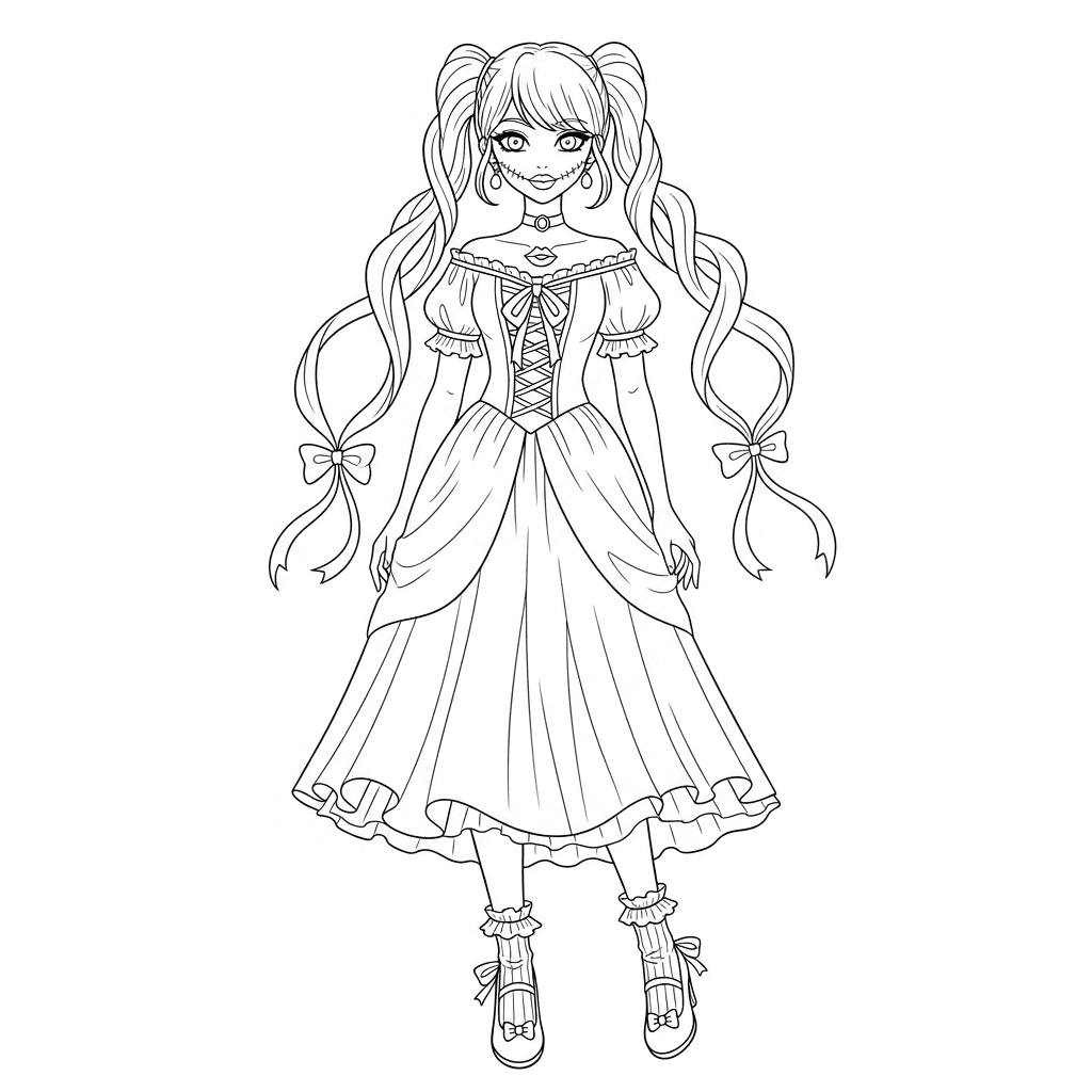Dahlia Shazards Princess Portrait