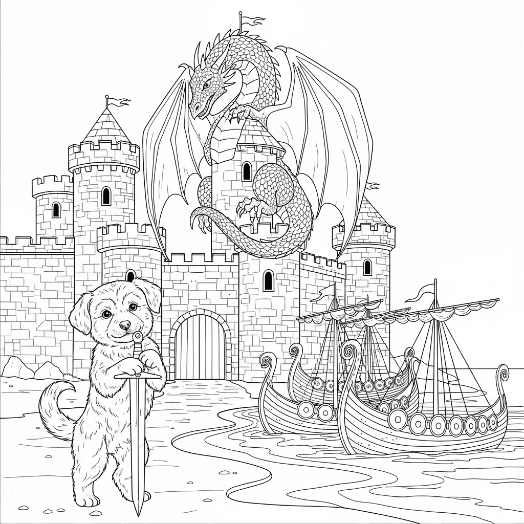 Puppy Knight Castle Adventure