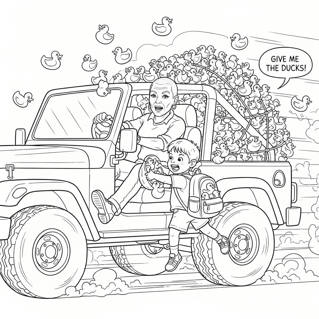 Jeep Rubber Duck Frenzy