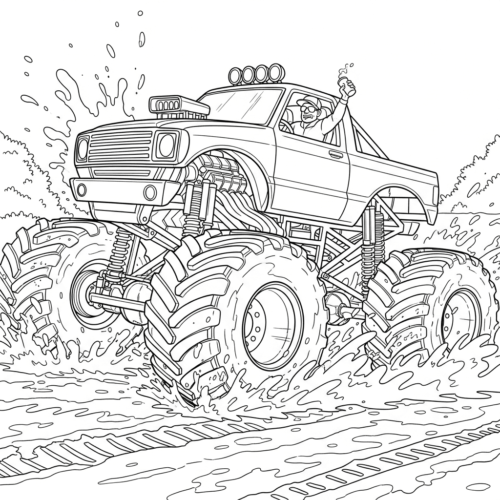 Monster Truck Mud Mayhem