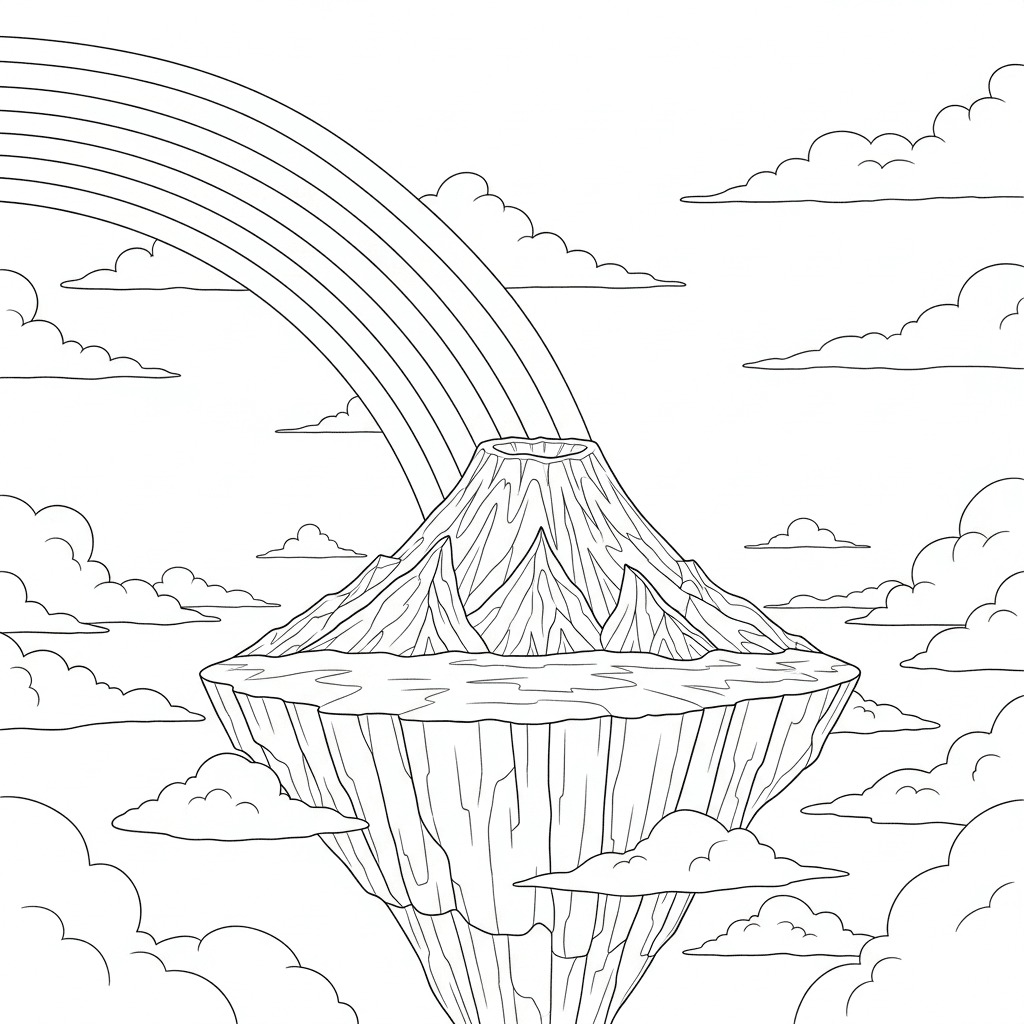 Rainbow Island Volcano Adventure