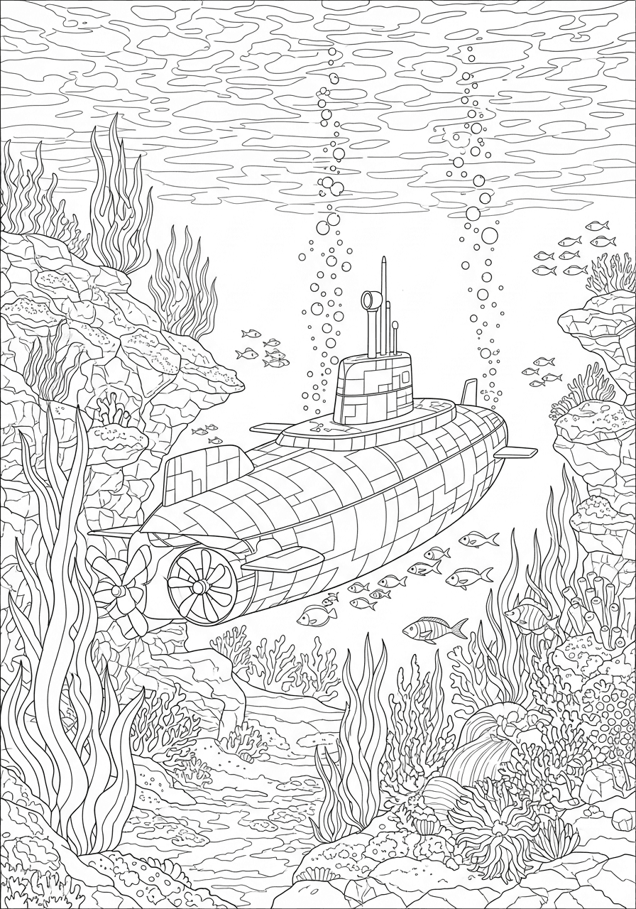 Submarine Deep Sea Patrol