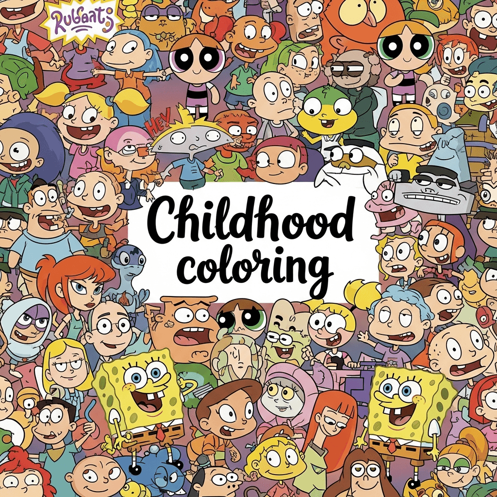 Whimsical Adventures & Historical Narratives Coloring Book cover