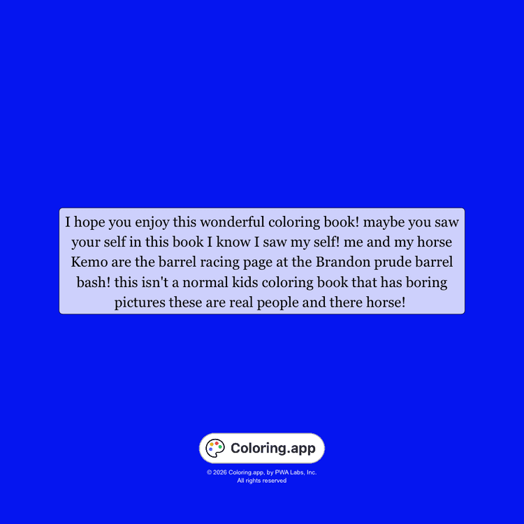 Equestrian Dreams back cover