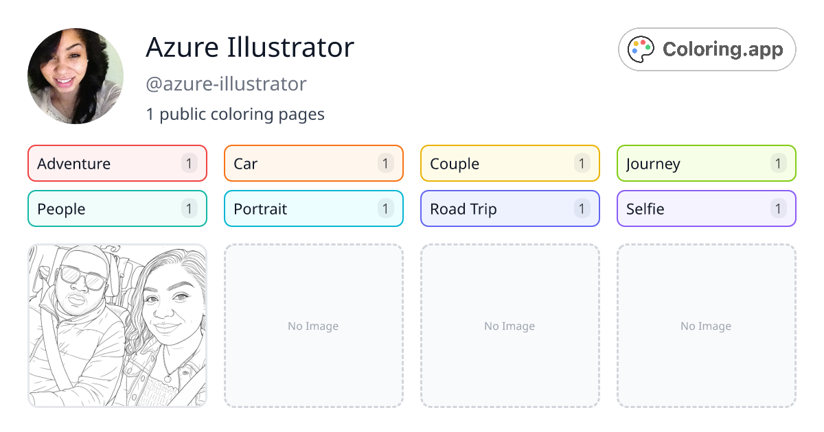 Azure Illustrator (@azure-illustrator) • Coloring.app