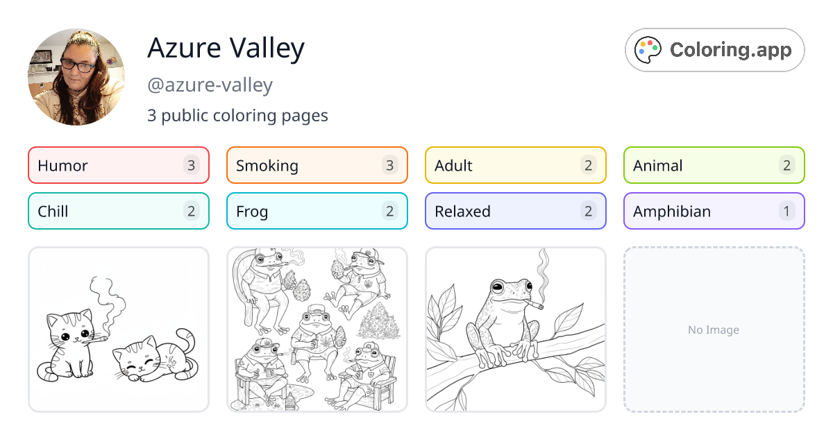 Azure Valley (@azure-valley) • Coloring.app