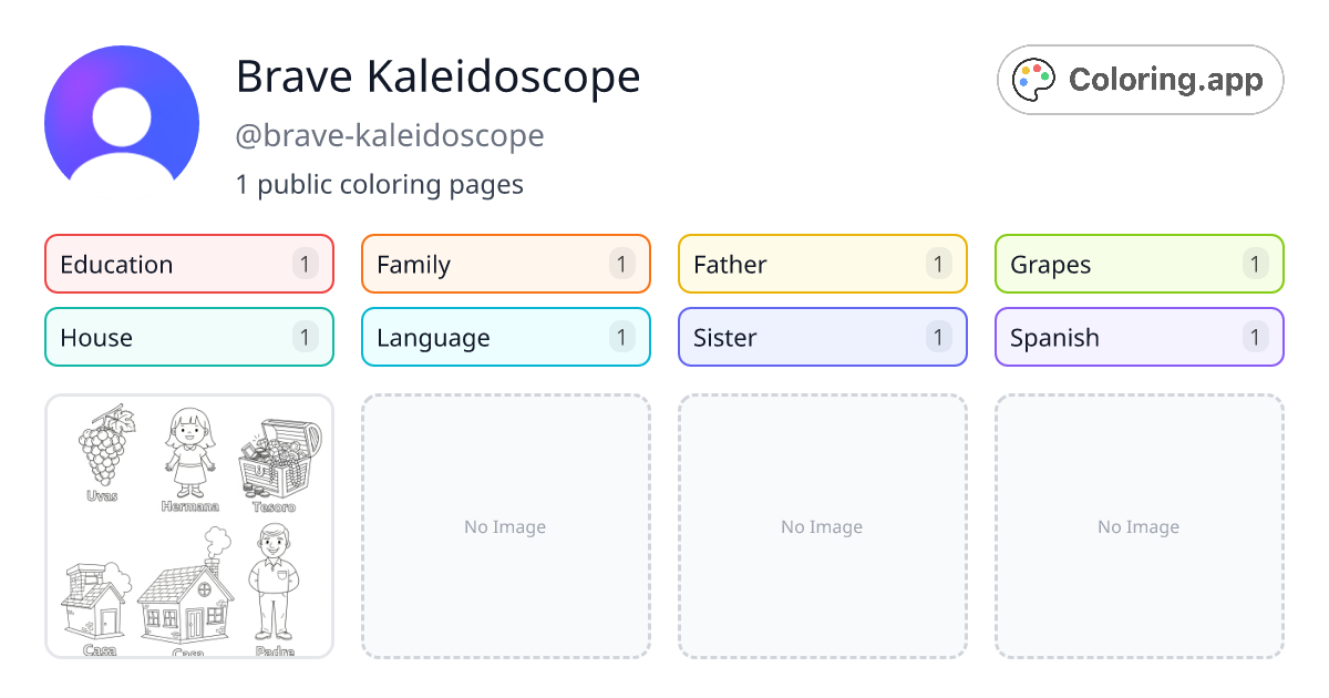 Brave Kaleidoscope (@brave-kaleidoscope) • Coloring.app