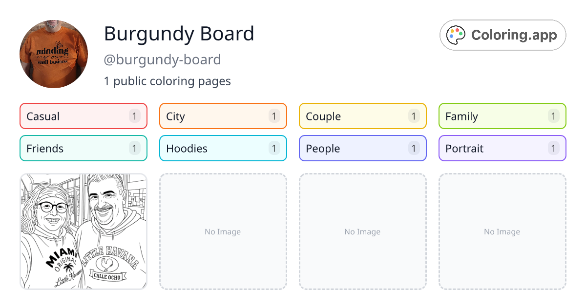 Burgundy Board (@burgundy-board) • Coloring.app