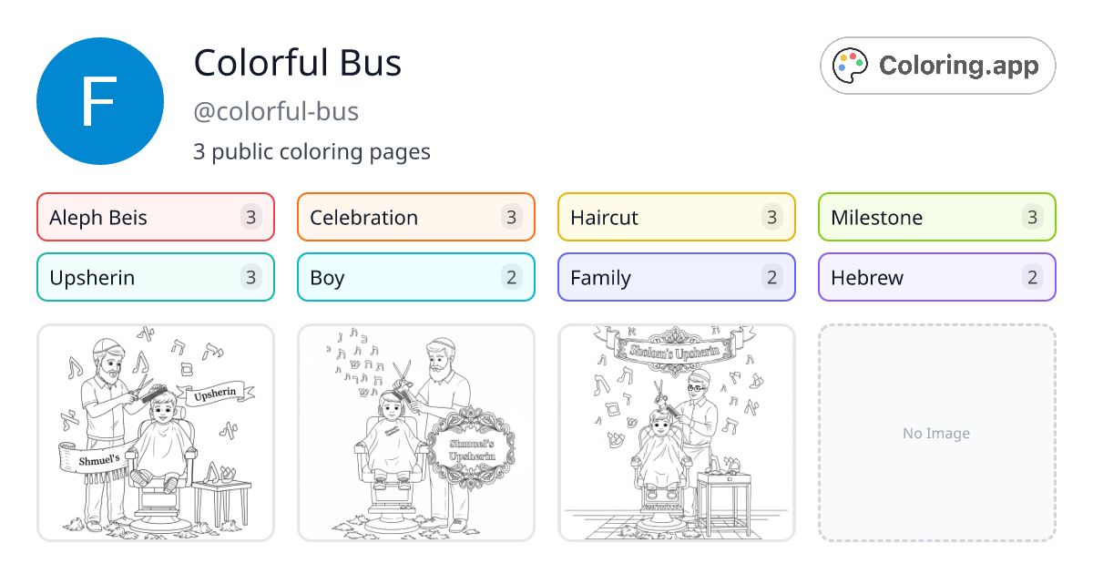Colorful Bus (@colorful-bus) • Coloring.app