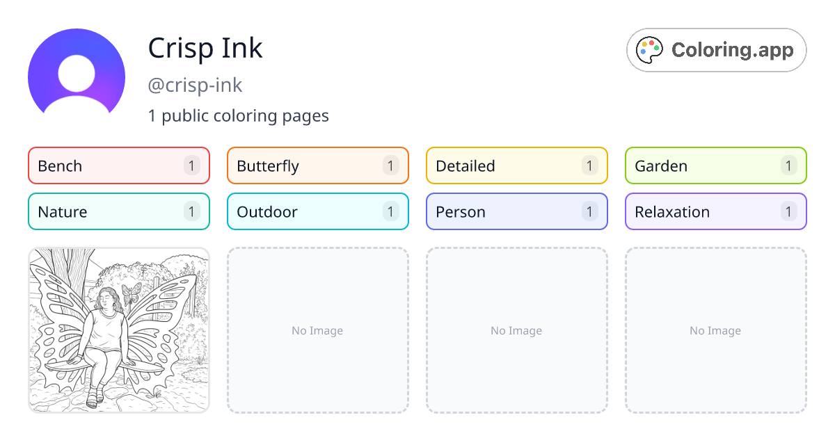 Crisp Ink (@crisp-ink) • Coloring.app