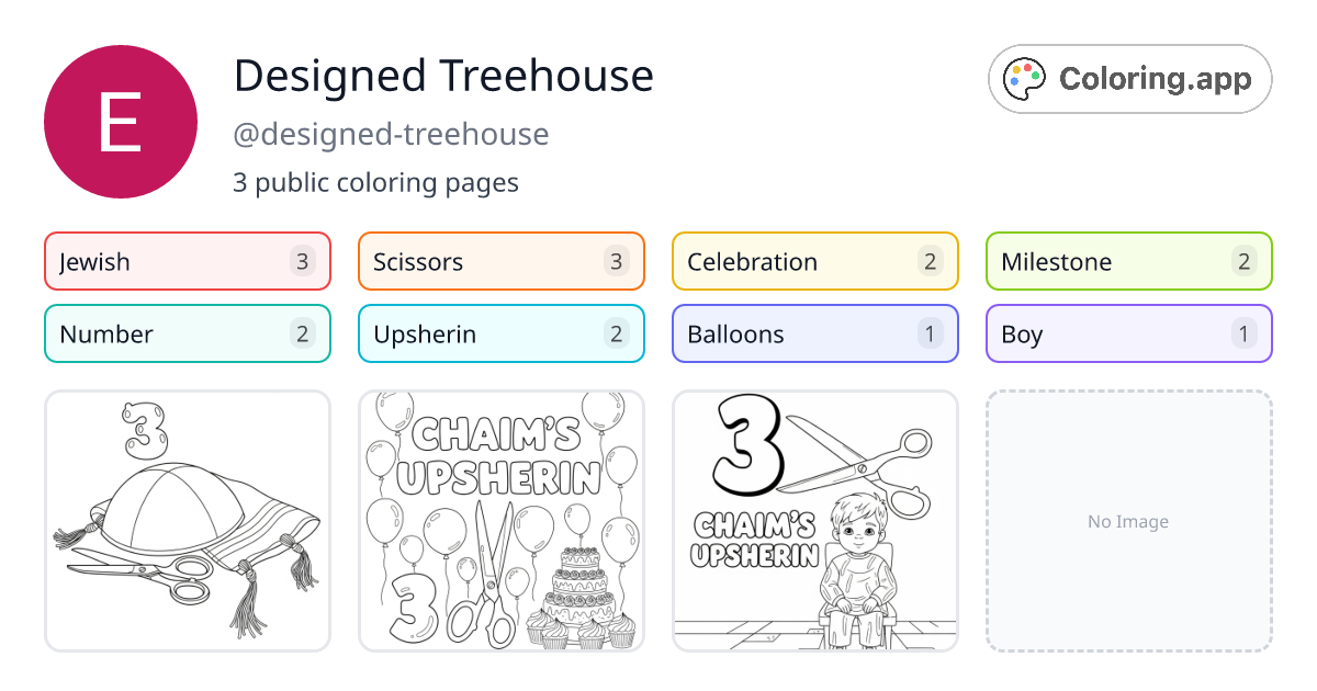 Designed Treehouse (@designed-treehouse) • Coloring.app