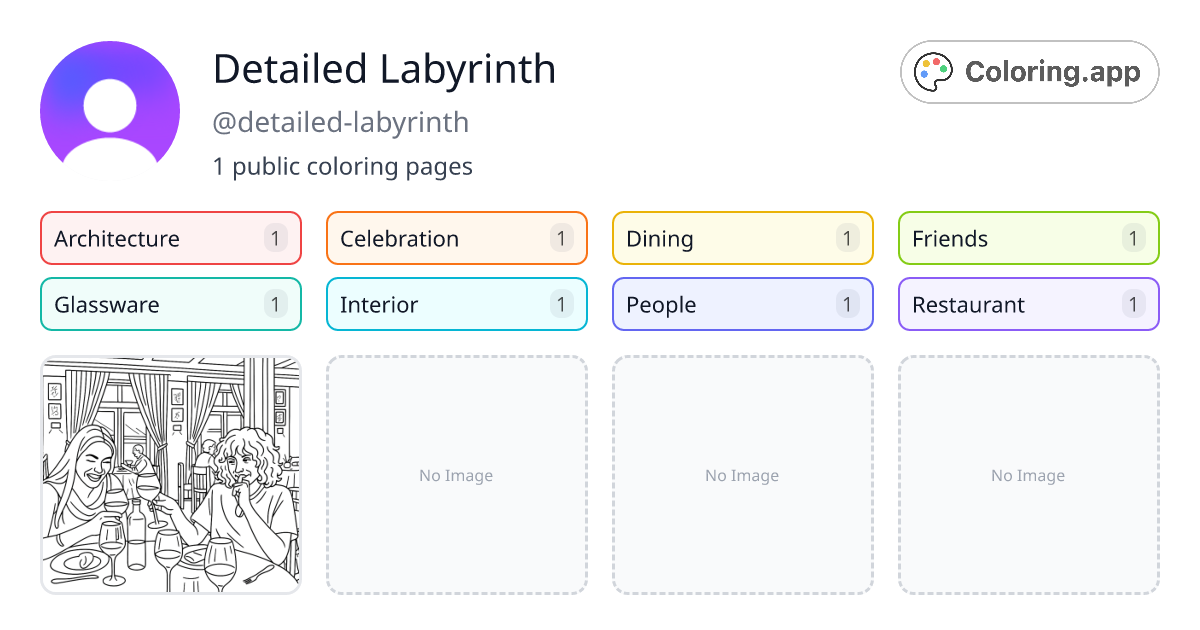 Detailed Labyrinth (@detailed-labyrinth) • Coloring.app