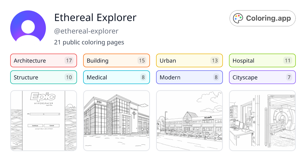 Ethereal Explorer (@ethereal-explorer) • Coloring.app
