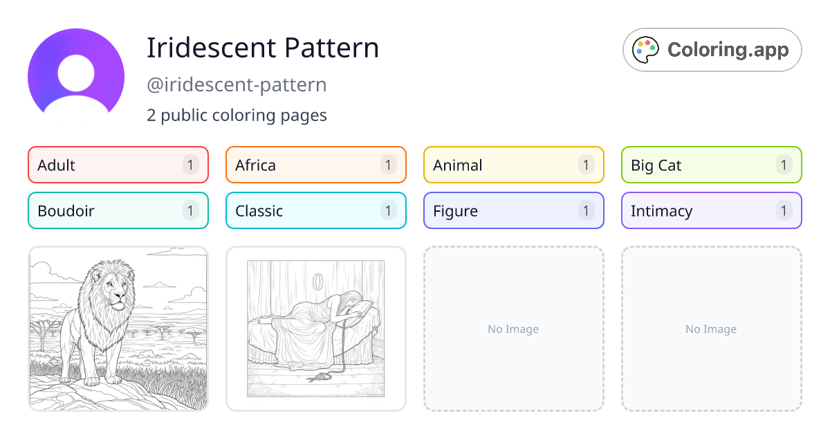 Iridescent Pattern (@iridescent-pattern) • Coloring.app