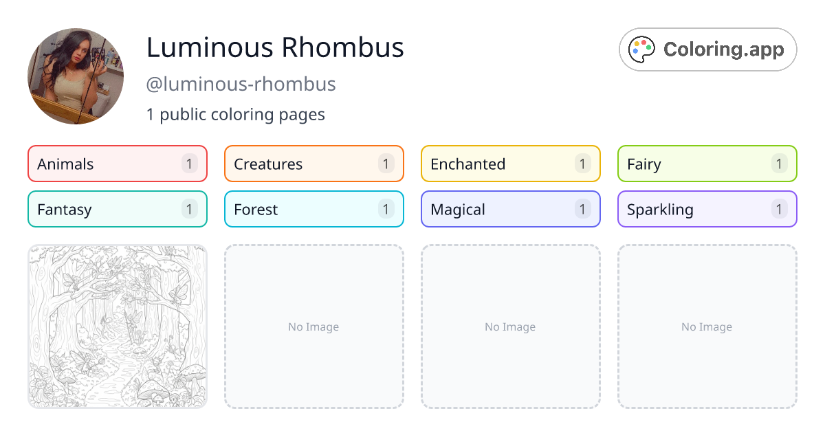 Luminous Rhombus (@luminous-rhombus) • Coloring.app