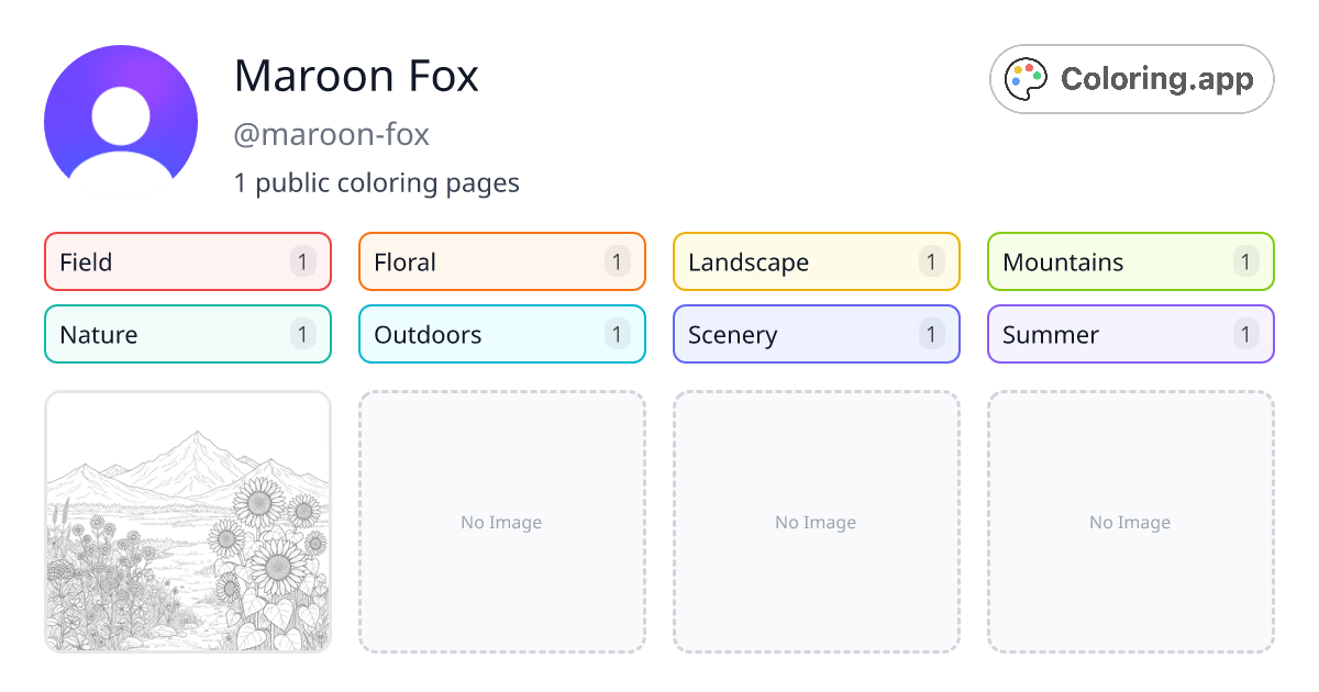 Maroon Fox (@maroon-fox) • Coloring.app