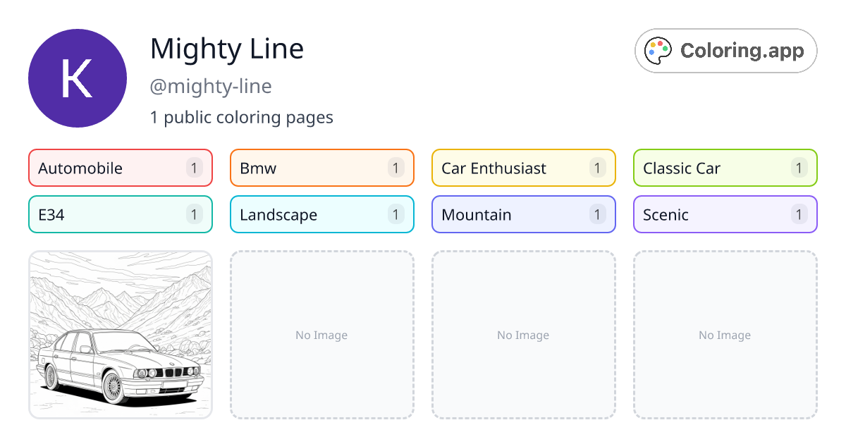 Mighty Line (@mighty-line) • Coloring.app