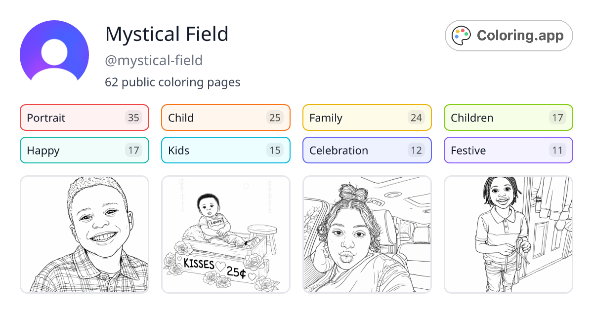 Mystical Field (@mystical-field) • Coloring.app