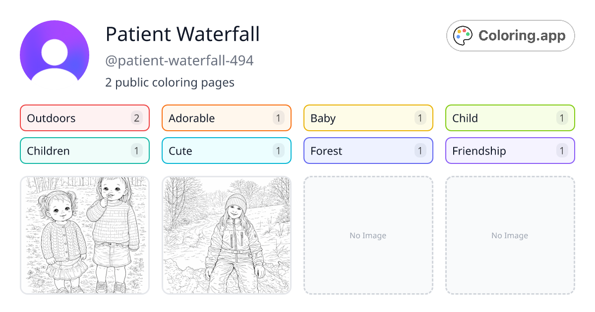 Patient Waterfall (@patient-waterfall-494) • Coloring.app
