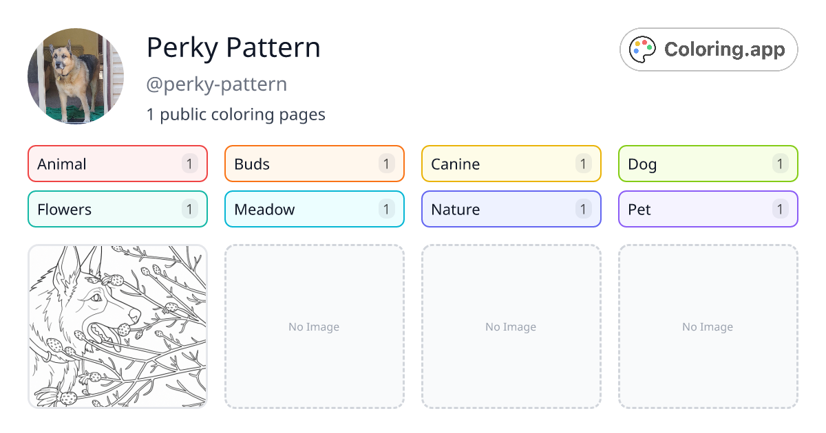 Perky Pattern (@perky-pattern) • Coloring.app