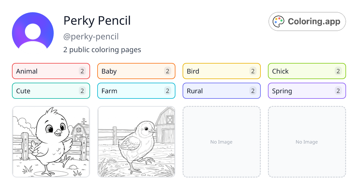 Perky Pencil (@perky-pencil) • Coloring.app