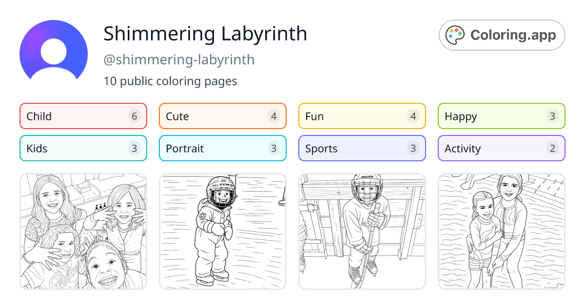 Shimmering Labyrinth Shimmering Labyrinth Coloring App